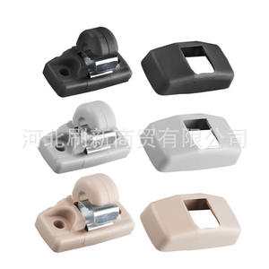 Clips de lunettes de soleil pour Skoda Fabia Octavia Kamiq Superb Yeti Rapid Karoq, matériau standard noir - Product Image 2