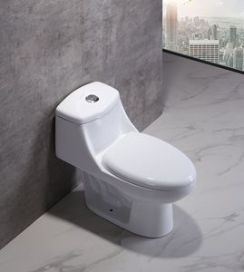 Phong cách Mỹ một mảnh WC nhà vệ sinh giá rẻ Nhà máy cung cấp tại Trung Quốc bán buôn cho doanh số bán hàng - Product Image 2