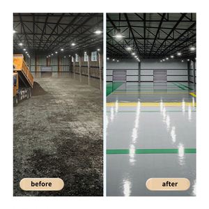 2025 Self-Leveling 100% Solid Epoxy Floor <b>Paint</b> Liquid Appearance for Easy Application for Garage Warehouse Office <b>Coating</b> - Product Image 5