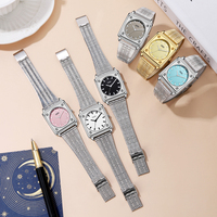 Montre pour femme GEDI 13044, nouvelle montre rose, luxe, classique, quartz, étanche, acier inoxydable, montres-bracelets pour femmes