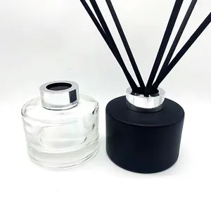 Lüks koku dağıtıcı şişe cam siyah kamışlı cam oda kokusu koku dağıtıcı şişe 150ml Jo Malone