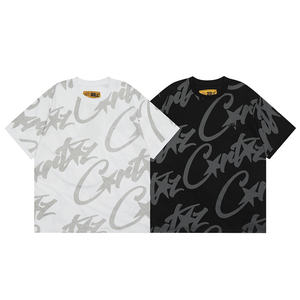 Camiseta CORTEIZ de verano, unisex, holgada y casual, con logo impreso, estilo clásico básico, manga corta, de marca de moda. - Product Image 1