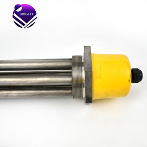 ブライト 400V 15KW 3U チューブ型浸漬ヒーター チタン製浸漬ヒーター 電気加熱素子 サーモウェル付き - Product Image 4