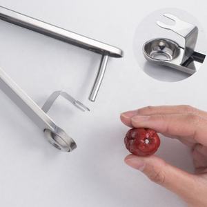 Outils en acier inoxydable <span class=keywords><strong>de</strong></span> haute qualité, dissolvant <span class=keywords><strong>de</strong></span> tige <span class=keywords><strong>de</strong></span> fruits, Gadgets <span class=keywords><strong>de</strong></span> cuisine pour fraises, cerise, tomate, outils <span class=keywords><strong>de</strong></span> fruits 1 pièce - Product Image 6