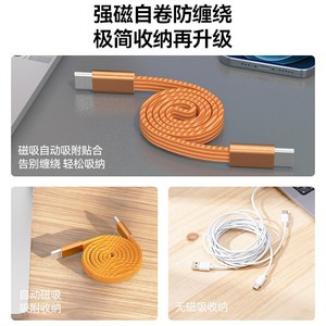 Nylon Type-C To Type-C Data <b>Cable</b> 0.5M Shielded For Mobile Phone Charging - Product Image 5