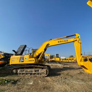 Excavadora de cadenas Komatsu PC210LC usada, de alta calidad, original japonesa para obras de construcción e infraestructura. - Product Image 3