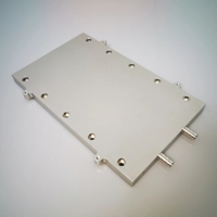 Pièces de réfrigération EV OEM/ODM : Plaque de refroidissement liquide en aluminium haute densité pour batterie, tuyau de refroidissement