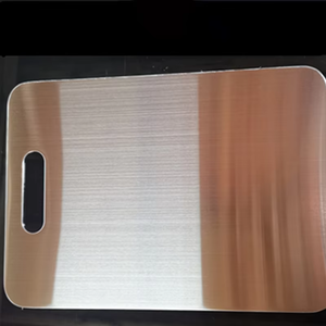 Hot bán thép không gỉ cấp thực phẩm thớt cho nhà bếp chống nấm mốc và dễ dàng để làm sạch cắt khối - Product Image 6