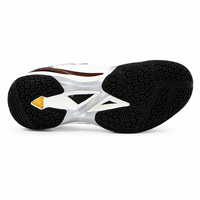 Chaussures professionnelles de badminton, tennis et pickleball, unisexes, respirantes, avec fermoir pivotant, résistantes aux chocs, chaussures d'entraînement, taille 36-45