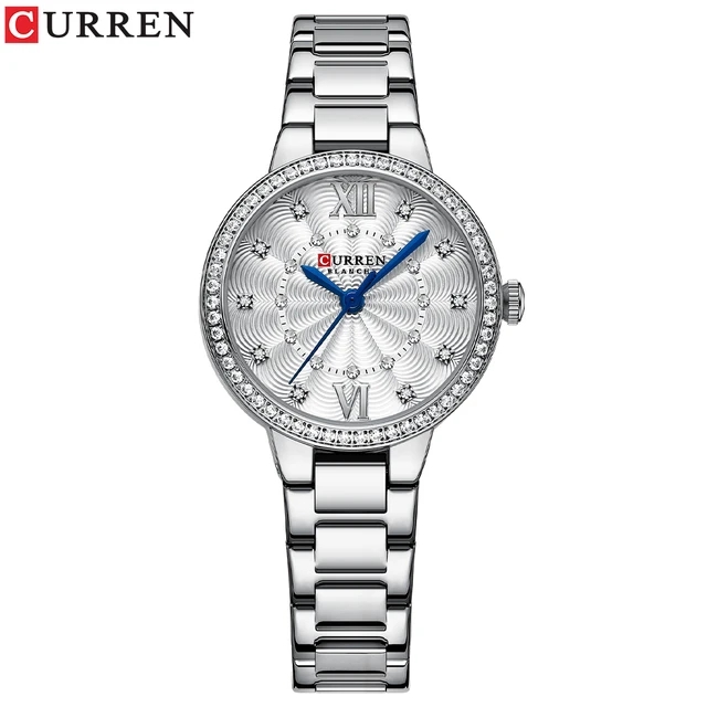 4 Silver Case Silver Dial