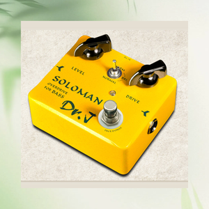 دواسة تأثير أوفر درايف للجيتار الكهربائي والباس من سلسلة JOYO Zhuole <span class=keywords><strong>DR</strong></span>. J طراز D52 مع تحكم بالمقبض وتصميم متين - Product Image 4