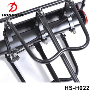 Portabicicletas Trasero Estándar para <span class=keywords><strong>Bicicleta</strong></span> de Carretera/<span class=keywords><strong>Montaña</strong></span> HONG SEN H022, 22"-27", Capacidad de Carga de 100 kg, Liberación Rápida, Desmontable - Product Image 6
