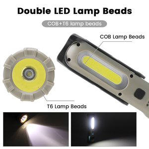 Las amazonas característica productos de alta potencia multifuncional <span class=keywords><strong>LED</strong></span> trabajo pequeña linterna con imanes en la cola - Product Image 3