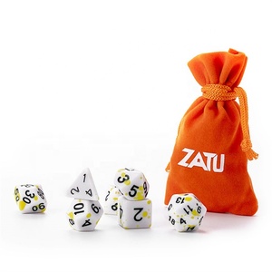 Màu sắc tuyệt đẹp khác nhau OEM đa diện DND Acrylic Dice Set cho bảng trò chơi hội đồng quản trị - Product Image 5