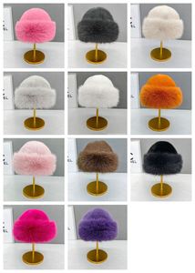 2025 New Cartoon Pattern Casual Cycling Bucket Hats for Autumn Faux Fur & Plush <b>Material</b> Thick & Warm Unisex Four Seasons - Product Image 6