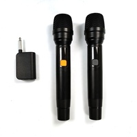 Système de sonorisation karaoké domestique 2 canaux DSP/BT/HiFi 400W avec 2 micros, entrées USB/AUX, télécommande, amplificateur en aluminium, ensemble complet