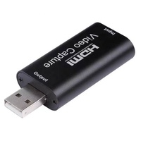Capturadora de Video USB a HDMI de Alta Calidad Directo de Fábrica, 30Hz 1080p, Transmisión en Vivo HDMI a USB 2.0 4K con Audio