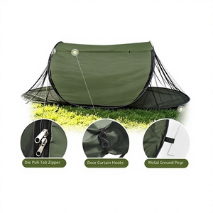 <span class=keywords><strong>Moustiquaire</strong></span> pliable en maille anti-moustiques T-Upgraded pour enfants, dortoirs d'étudiants, extérieur – Installation sans montage requise, occultation totale - Product Image 4