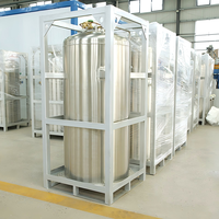Réservoir de stockage d'oxygène liquide, d'azote, d'argon, de CO2, Dewar, cylindre de gaz liquide cryogénique