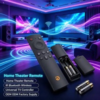 Control Remoto Universal IR Bluetooth de 13 Teclas para Smart TV, Control Remoto de Repuesto ABS para Android TV, OEM ODM Personalizado JCXK