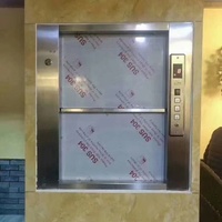 Monte-charge électrique intérieur/extérieur 100kg/200kg/300kg/500kg, petit élévateur de livraison de nourriture pour cuisine et restaurant