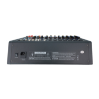 Mixeur audio professionnel OBT-5100A Console de mixage de puissance mixage de son en direct 8 canaux mélangeurs audio