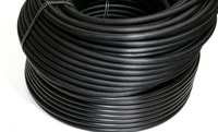 Selang Hidrolik KEYFOSS SAE100 R17 1/2" Satu/Dua Kawat Baja Berlapis Tahan Minyak Hitam Tebal Dinding 3.35mm