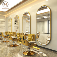 Miroir de salon LED professionnel au design moderne, à fixer au mur, pour barbier, coiffure, maquillage, beauté - Meilleur prix garanti