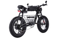Nouveautés : Vélo électrique super rétro 20 pouces avec moteur Bafang et pneus larges 73