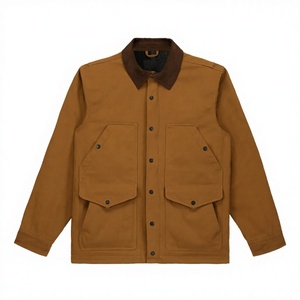Uniforme de baseball américain personnalisable pour hommes, veste varsity doublée en polaire pour l'hiver, haut décontracté avec logo brodé, fermeture éclair et boutons - Product Image 3