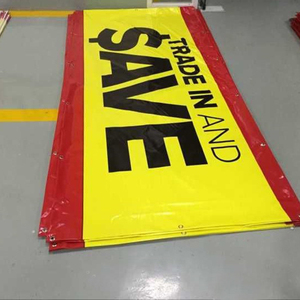 Chất lượng cao biểu ngữ tùy chỉnh UV in ấn không thấm nước UV kháng đôi bên in ấn PVC Vinyl biểu ngữ - Product Image 2