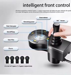 Andador Eléctrico 5 en 1, Silla de Ruedas para Personas Mayores, Capacidad de 120 kg, Silla para Adultos Mayores, Andador de Movilidad y Carrito de Compras - Product Image 4