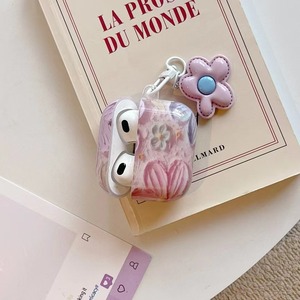 Graffiti peinture à l'huile fleurs adapté aux AirPods <span class=keywords><strong>Pro</strong></span> étui de protection 1/2 génération étui pour casque <span class=keywords><strong>AirPods3</strong></span> coréen - Product Image 6