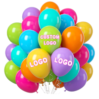 Ballons en latex colorés pour événements : Anniversaire de mariage, Citron, Orange, Vin, Magenta, Rose poudré, Bleu poussière, Violet et Argent, à suspendre