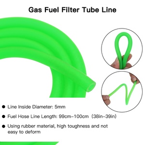 HIAORS – ligne de Tube d'essence de gaz vert pour Gy6 49cc 50cc SSR110 125 Coolster TaoTao moto Go Kart ATV pièces - Product Image 4