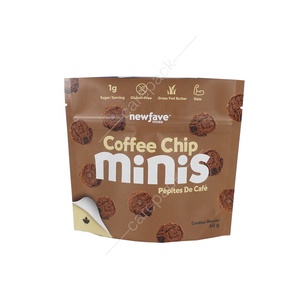 Matte Finish Potato Chips Packaging Bag Moisture Proof Plastic Zipper Bag Stand Up Pouch
