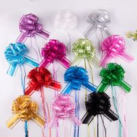 Sangles cadeaux Saint-Valentin Noël Fête des fleurs Boîte cadeau Fournitures de décoration Sacs d'emballage en plastique Boule Jouets fleuris