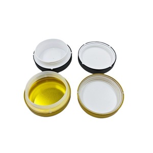 Lata Redonda de Metal con Tapa de Rosca, Acabado Mate, Envase para Regalos y Manualidades - Product Image 4