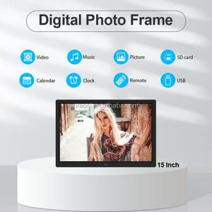 <span class=keywords><strong>Prix</strong></span> bas UK/EU/USA/AU Plug Led 15 pouces Wifi multilingue Oem <span class=keywords><strong>Album</strong></span> vidéo privé moule cadres cadre <span class=keywords><strong>Photo</strong></span> numérique - Product Image 5