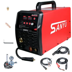 New multi-function 4-in-1 No gas shielded welding argon welding MIG/MAG/MMA/TIG welders machine