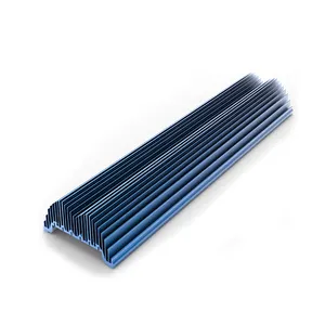 6061 6063 Custom Aluminum Extrusion Heat Sink Aluminum Anodized Extruded Heatsink