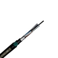 Cable de comunicación de fibra óptica monomodo de conducto enterrado directo subterráneo de muestra gratis para aplicación aérea Gyta53 Gyty53