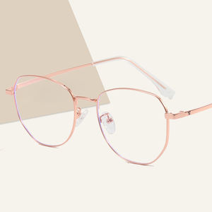 XH6841 Lunettes de vue unisexes pour hommes <span class=keywords><strong>et</strong></span> femmes, monture en <span class=keywords><strong>verre</strong></span> de bonne qualité, bloquant la lumière bleue, carrées, monture intégrale, rondes, tendance, pour les jeunes - Product Image 1