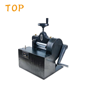 Leder produktion Kleines Werkstatt handbuch Leders palt maschine mit Band messer Deutsches Design handbuch Leders palter - Product Image 1