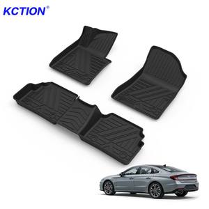 Alfombrillas de Coche KCTION 2025, Nueva Llegada, Alta Calidad, OEM, para Todo Clima, Antideslizantes, Impermeables, para <span class=keywords><strong>Hyundai</strong></span> Sonata, Ajuste Personalizado - Product Image 1