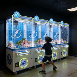 Optimice sus ganancias al realizar un seguimiento de los momentos de pico de tráfico para las máquinas de premios y su máquina de garras, suministrando a los compradores una experiencia de juego de arcade interactiva. - Product Image 3