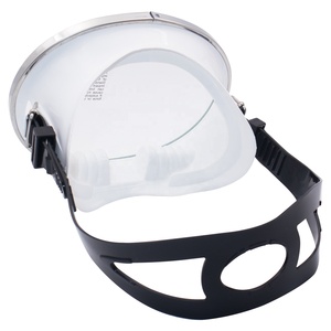 <span class=keywords><strong>Masque</strong></span> de plongée sous-marine ovale rond à large champ de vision, en verre trempé, pour la plongée en apnée et la pêche sous-marine - Product Image 3