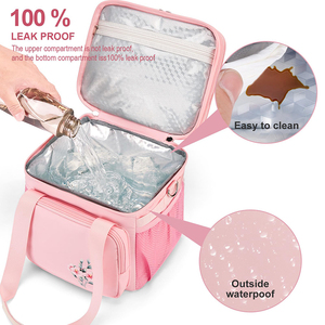 Sac isotherme compact et étanche personnalisé avec logo, léger et anti-fuite, pour femme, idéal pour les repas en extérieur - Product Image 2