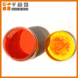 Pigment <span class=keywords><strong>photoluminescent</strong></span>, changement de couleur sous la lumière UV, poudre photochromique, pigment sensible au soleil, changement de couleur pour la sérigraphie - Product Image 6