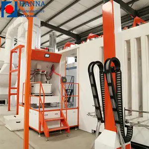 PP PVC powder coating booth room in paint line 99% recycle system